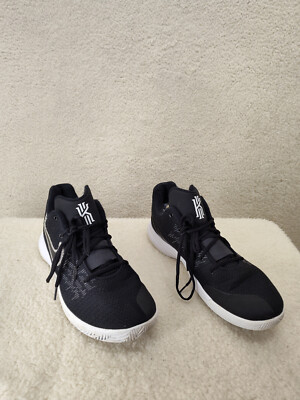 Nike Men Kyrie Flytrap Sneakers 12 Black Lace Up Low Top Active Running Shoes