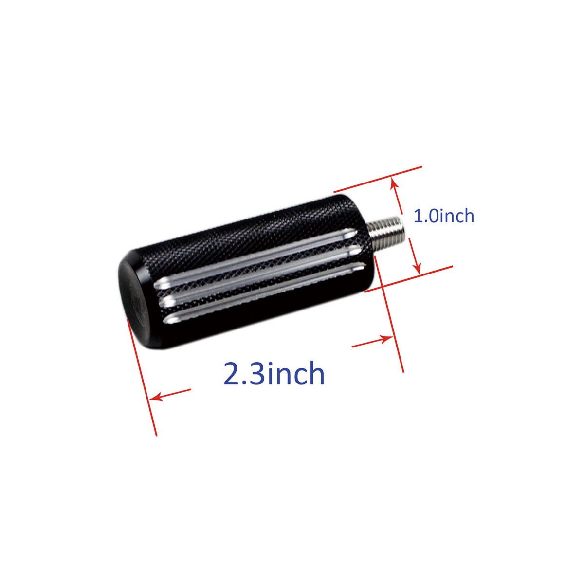 Black Diamond Shifter Toe Shift Peg for Harley Touring Black Diamond Shifter Toe Shift Peg for Harley Touring