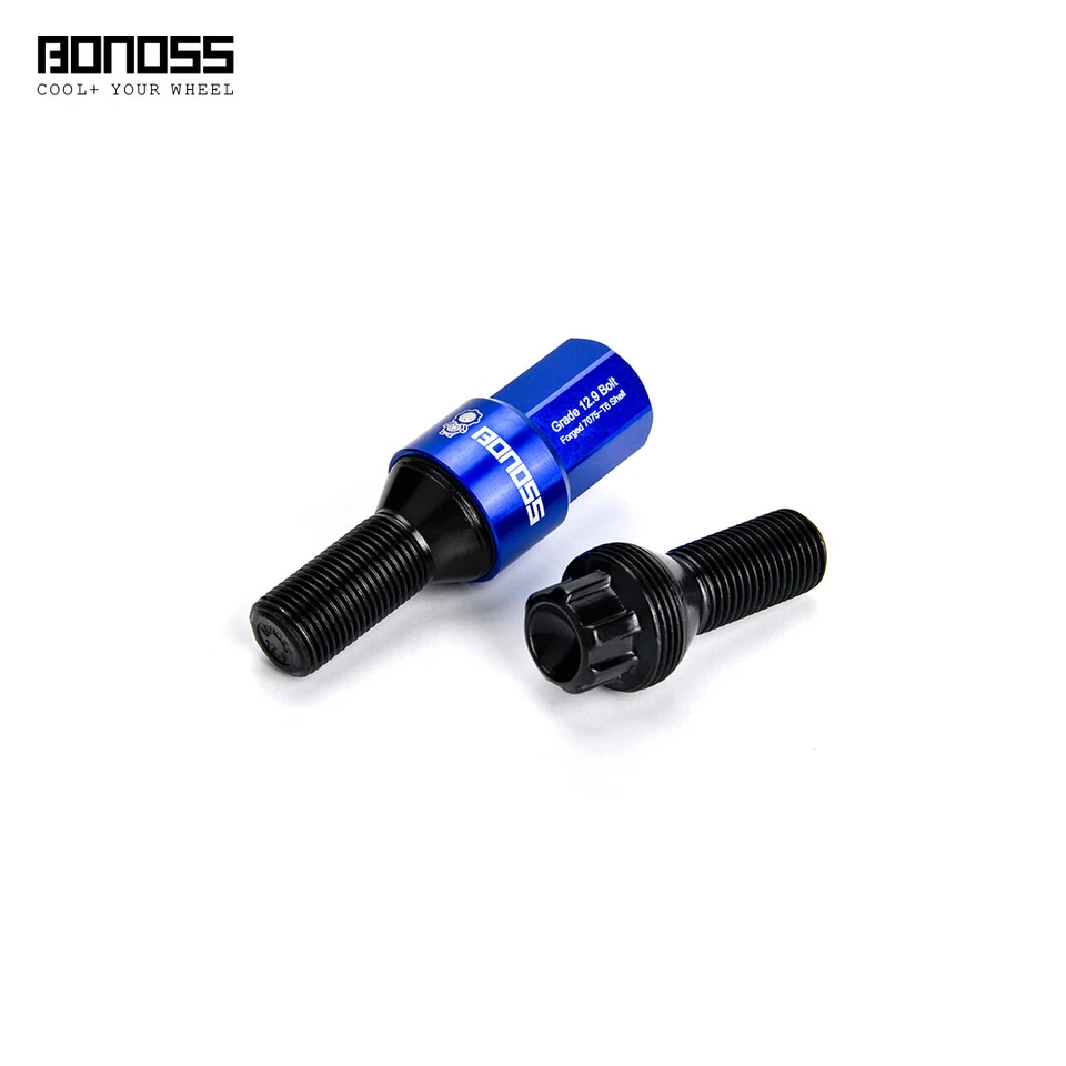 BONOSS 20x pernos de rueda forjados azules para BMW G20 G21 M3 G30 M550i F90 M5 M4 Foto 3 de 4