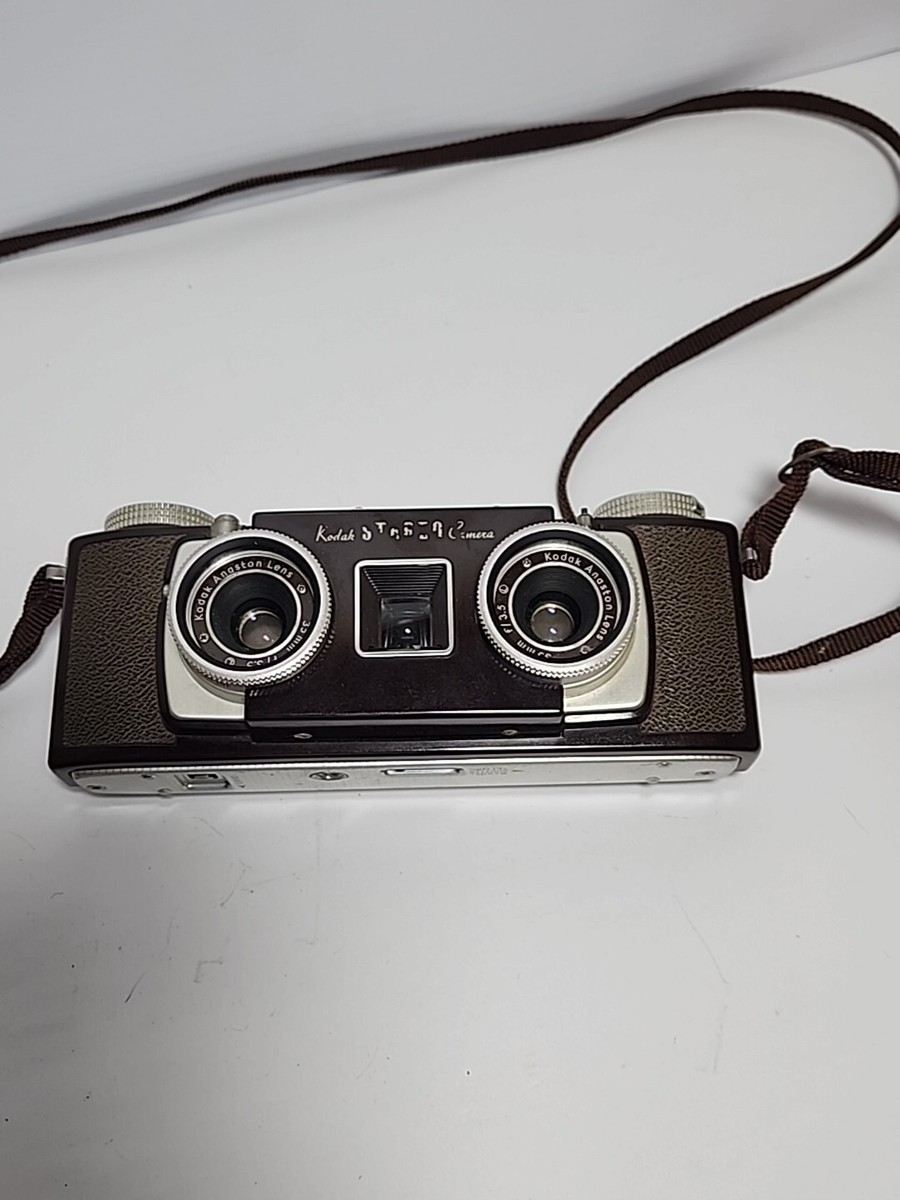 ★KODAK★ Stereo Summer Carnit IVORY Kodak Stereo Camera - vintage – 3Dstereo.com