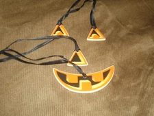 Longaberger Jack O'Lantern Basket Tie-On Set