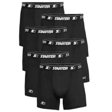 Starter Mens Boxer Briefs Active Performance Breathable Underwear 3 or 6-Pack