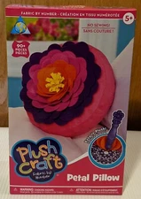 Petal Pillow, Plush Craft, by The Orb Factory - Fabric by Number - For Ages 5+