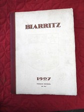 PAYS BASQUE Biarritz 1927 illustré ARRUE - BIBAL - HEMJIC - FROMENTI ART DECO 