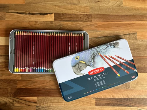 Derwent Pastel Pencils Set of 36 Brand New Sealed