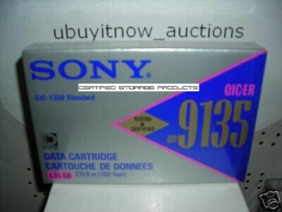 NEW SONY 1.35GB MAGNUS QIC-1350 Data Tape Cartridge DC QD9135N SLR QIC QD9135 