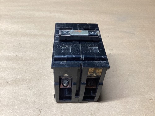 GE General Electric TQL2150 2 Pole 50 Amp Circuit Breaker #113G82*CO