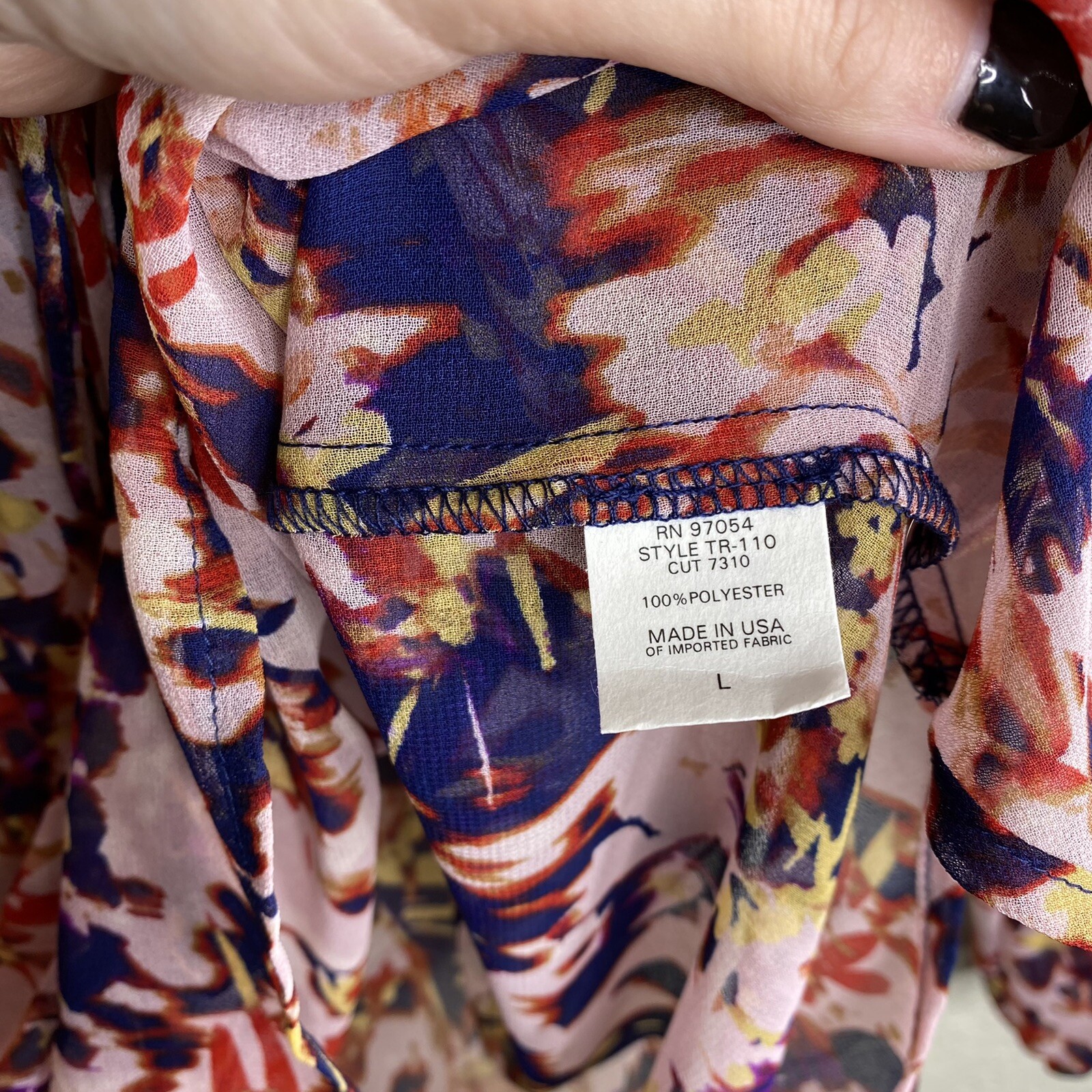 THREE EIGHTY TWO REVOLVE Floral Peasant Top Blous… - image 5