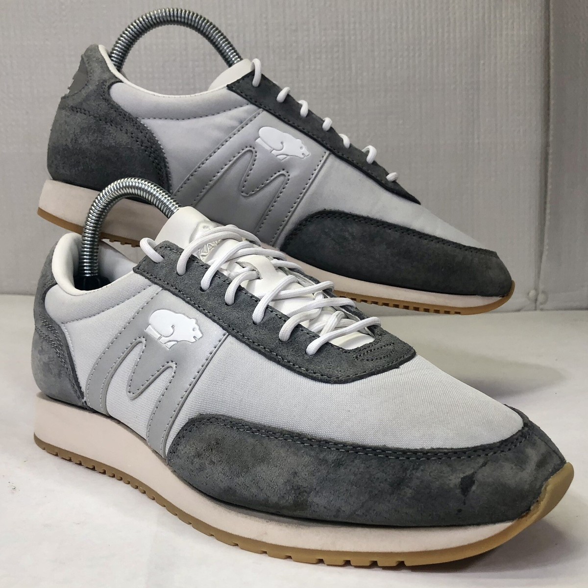 Karhu Albatross Shoes Mens Unisex 6.5 Gray Suede Athletic Running Sneakers Retro Karhu Albatross 82 Foggy Dew / Turtledove - F807060  main image 2