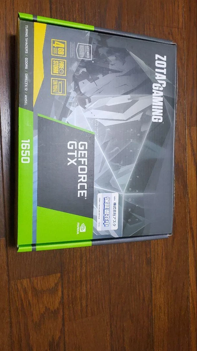 ZOTAC GAMING GEFORCE GTX 1650 LP GDDR6 ZT-T16520H-10L VD7426