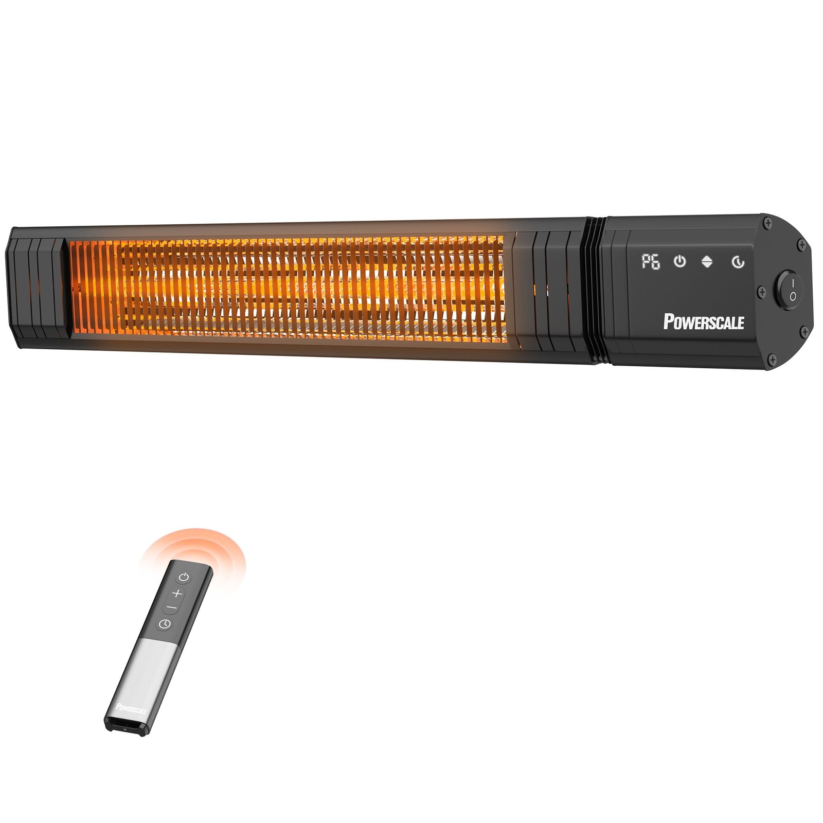 Infrared Heater 24H Timer Outdoor Heater, IP65, Memory Function Infrared