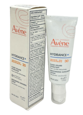 Avene Hydrance SPF 30 Moisturizing Sunscreen Lotion (40ml/1.3fl.oz) New