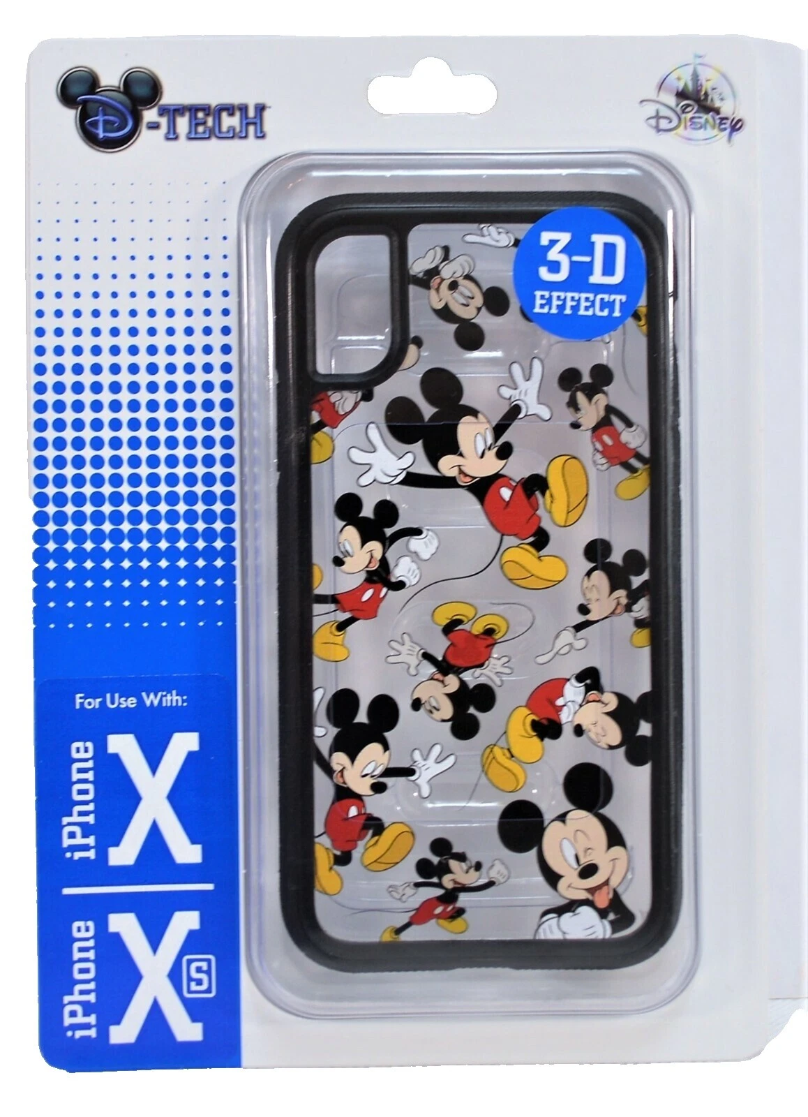 Casos 3D Plástico para Apple iPhone X