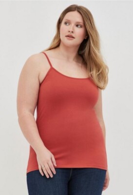 Torrid Size 5 Foxy Cami Tandoori Spice Orange