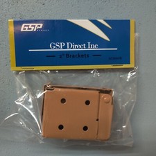 2PCs Blind Brackets, Metal Window Brackets, 2Inch Woodtone Blinds - AC3000E