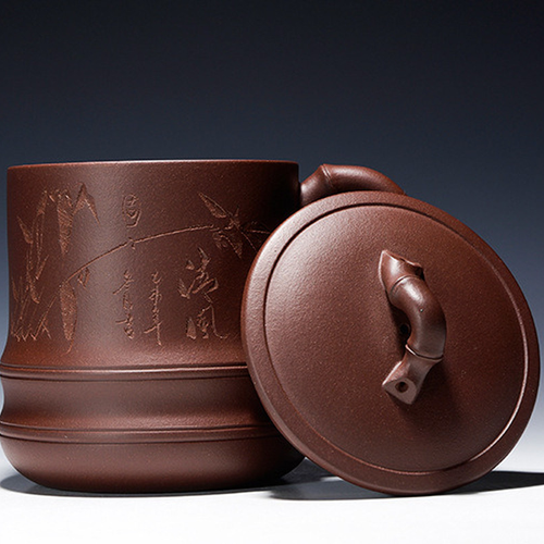 460ml Yixing Handmade Zisha Tea Cup Home Office Kung Fu Teacup - Picture 7 of 14