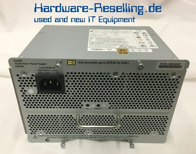 HPE J9828A ARUBA 5400R 700W POE+ ZL2 POWER SUPPLY Network Switch Netzteil 