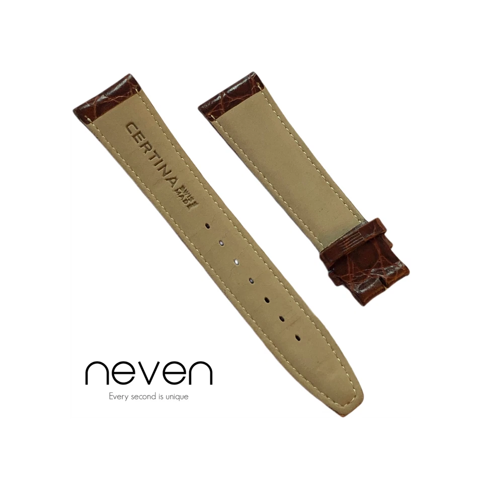 CERTINA - PULSERA - CUERO GENUINO - MARRÓN - 20X16MM Foto 2 de 2