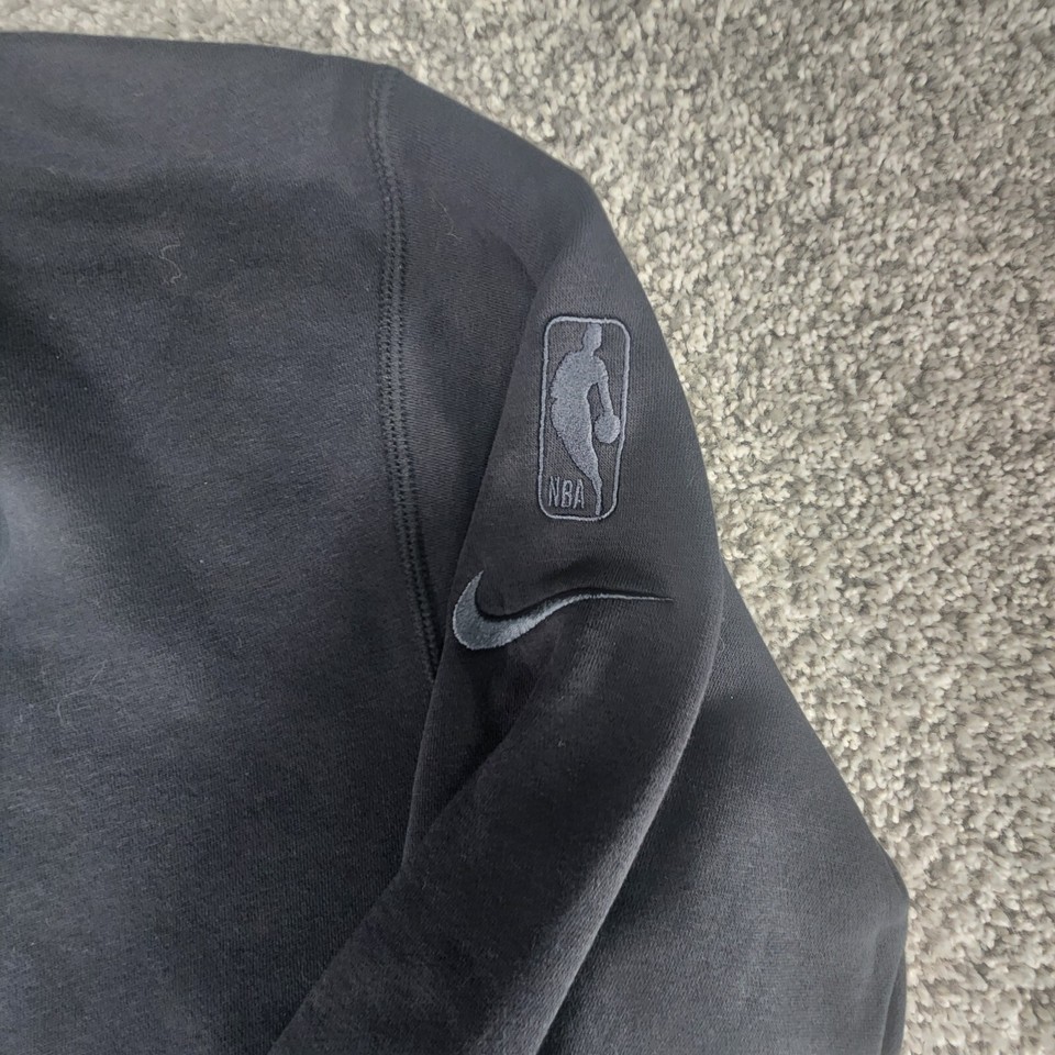 Nike Brooklyn Nets Sweater Mens Medium NBA Basketball Athletic DriFit