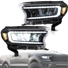 Vland Full Led Headlights For Ford Ranger T6 2016-2021 Sequential Turn Pair Vland Full Led Headlights For Ford Ranger T6 2016-2021 Sequential Turn Pair