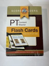 Scorebuilders PT Content Master Flash Cards Physical Therapy 200 Flashcards
