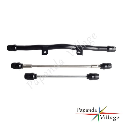 Crash Bar + Front Rear Axle Fork Wheel Slider Fits Harley Sportster S RH1250S - Picture 10 of 10