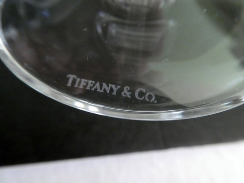 "Vaso de vajilla de vino blanco TIFFANY & CO HAMPTON ÚNICO - 7 7/8""" - Imagen 5 de 5