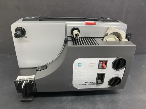 SANKYO DUALUX 1000 8MM SUPER 8/8 FILM PROJECTOR with Variable speed for telecine - Picture 6 of 23