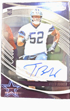 Panini 2025 Absolute Tyler Booker Rookie Auto Dallas Cowboys Football Card #193