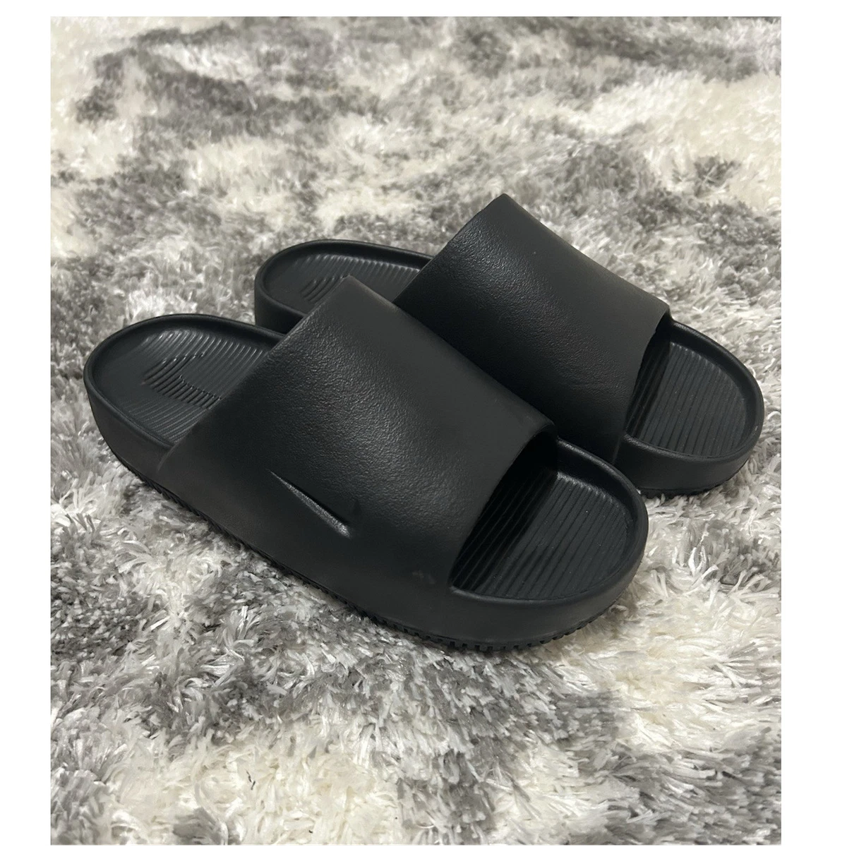 Nike Men’s Black Closed-Toe Slide SandalsM11 W12 unisex Men main image 2