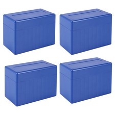 4x Blue 10 Coin Slabs Box For PCGS NGC Capacity Holder Slab Storage Box Case