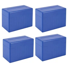 4x Blue 10 Coin Slabs Box For PCGS NGC Capacity Holder Slab Storage Box Case
