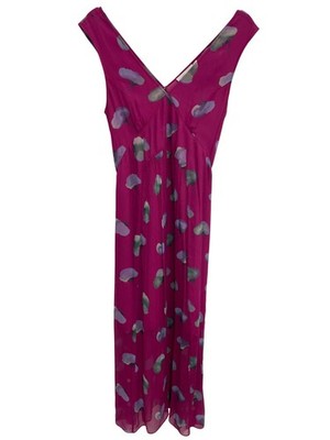sachin and babi light blue dress Praire Floral Silk Chiffon Maxi Dress in Green and White  Fivestory