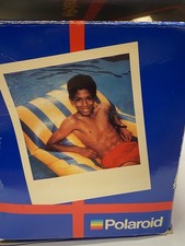 Vtg Polaroid Sun 600 Instant Camera LMS - Untested
