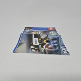 Lego World City Police Squad Car 7030 Instruction Manual Only