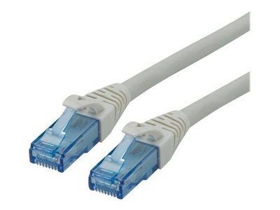 Roline Patch-Kabel RJ-45 (M) zu RJ-45 (M) 30 cm UTP CAT 6a grau (21.15.2981)