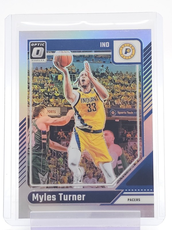 MYLES TURNER 2024-25 DONRUSS OPTIC HOLO PRIZM #111 PACERS Q7262