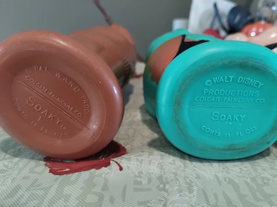 Lote de botellas vacías empapadas originales vintage Foto 4 de 4