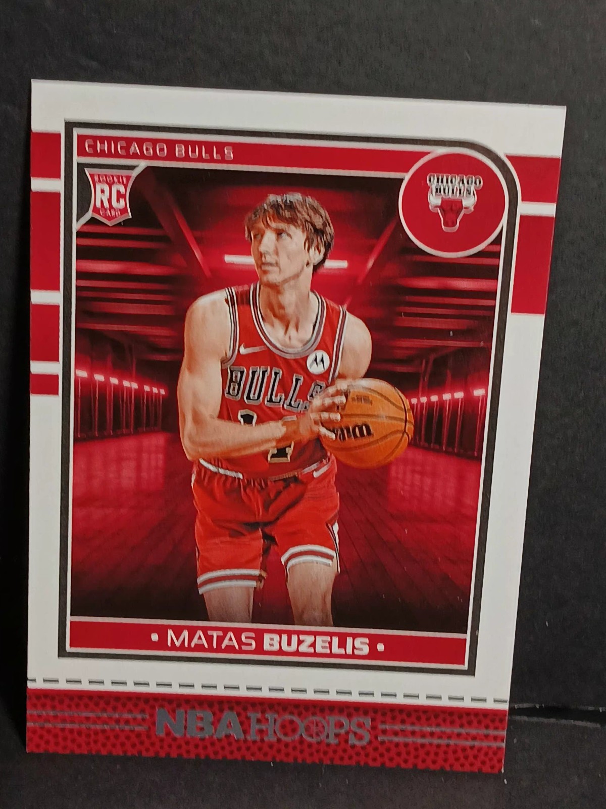 2024-25 Panini Hoops Matas Buzelis Red Back #241 Bulls