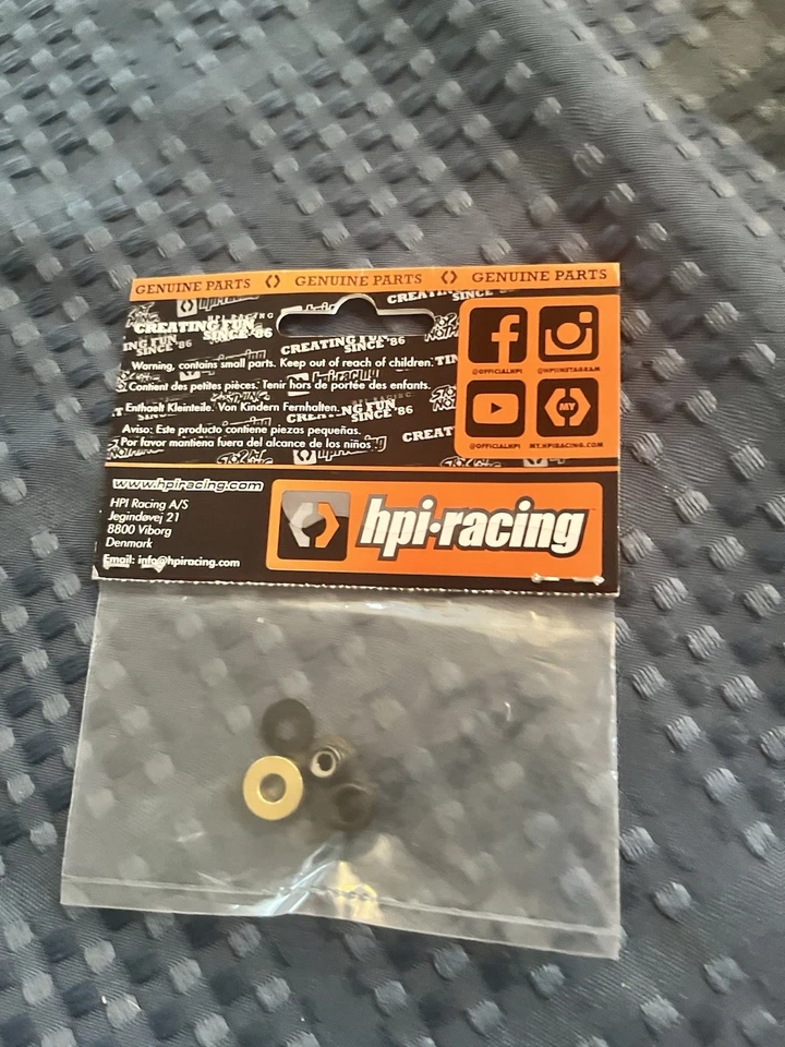 HPI Savage Slipper Clutch Spring and Washer HPI87042 Hobby Car Part Hex Hole Set - Image 4 of 4