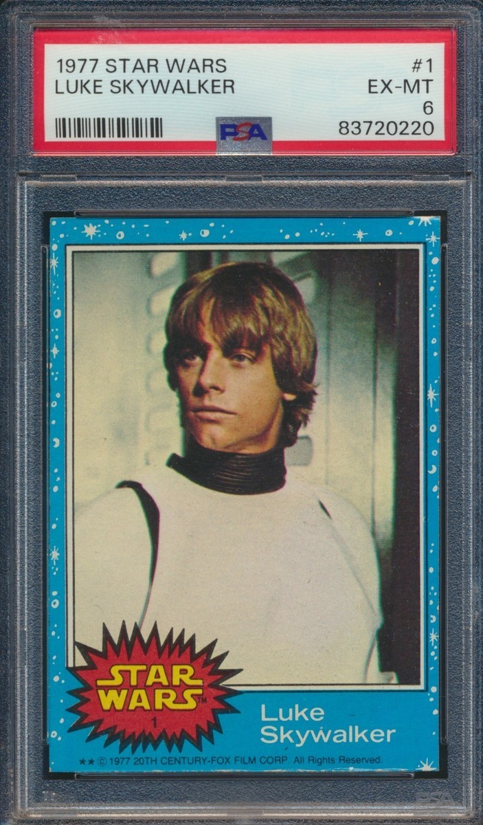 1977年製!STAR WARSカード·ルーク&レイア·2枚セット① 1977年製!STAR WARSカード·ルーク&レイア·2枚セット① 1977年製!