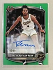 2025-26 Bowman Trey Kaufman-Renn Auto Green /99 1st Purdue Boilermakers PA-TKR