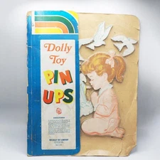 Dolly Toy Pin-Ups Praying Boy & Girl Wall Decoration New & Sealed