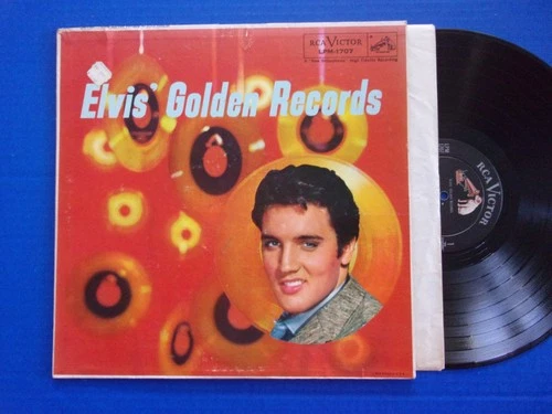 ELVIS PRESLEY - Elvis' Golden Records (LPM-1707) First Pressing w/"RE" Cover