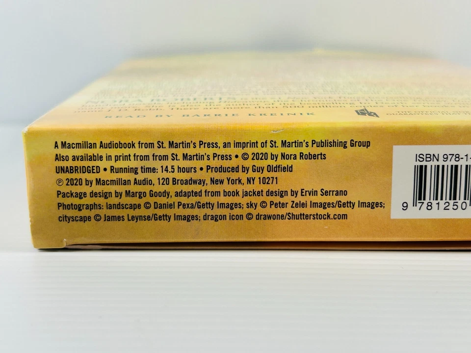 The Awakening Dragon Heart Legacy Book 1 by Nora Roberts 12x CD Audio Book - image 3 of 4