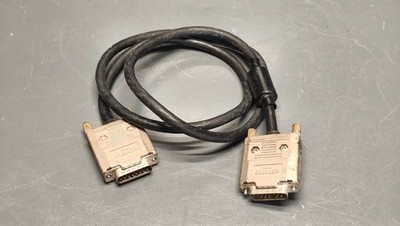 Sharp X68000 X68K RGB Monitor Cable AMP DB15 Male-Male Tested Working