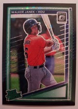 2025 Donruss Optic Baseball - Walker Janek #176 Black circles - Rated Prospect