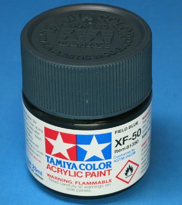 Tamiya Acrylic 23ml 81350 XF-50 Field Blue