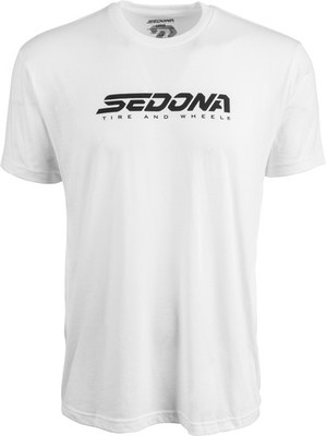 Sedona 60-40 Cotton Poly Crew Neck Tee White 2X-Large Universal