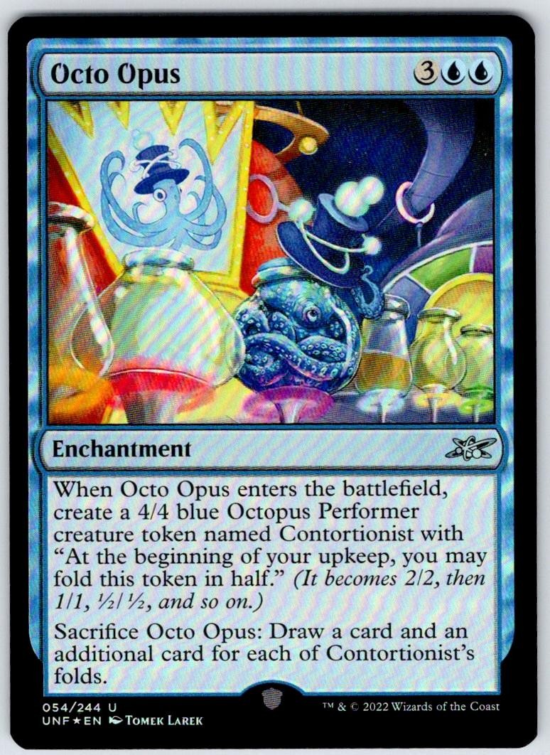 Octo Opus 54 Uncommon Unfinity MTG Foil Near Mint